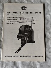Schlang reichart lw3 gebraucht kaufen  Spraitbach