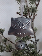 Christbaumkugeln metall eule gebraucht kaufen  Alsdorf
