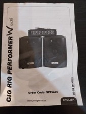 Waudio speaker amplifier for sale  LIVERPOOL
