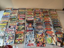 GRANDE LOTE 90 histórias em quadrinhos Asst Marvel Superman Legends Justice League Power Pack comprar usado GRANDE LOTE 90 histórias em quadrinhos Asst Marvel Superman Legends Justice League Power Pack comprar usado  Enviando para Brazil