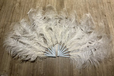 White ostrich feather for sale  WOKING