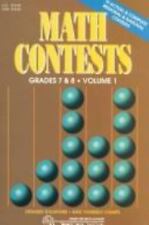 Usado, Math Contests, Grades 7 & 8 (and Algebra Course 1): School Years 1996-1997... comprar usado  Enviando para Brazil