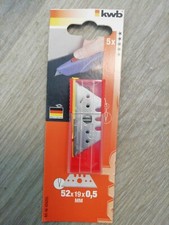 Kwb ersatz hohlschliffklingen gebraucht kaufen  Landau a.d.Isar