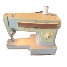 Máquina de costura Singer Stylist em ziguezague braço livre 543 apenas para peças motor funciona comprar usado  Enviando para Brazil