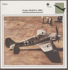 Focke Wulf Fw 190 Aviões De Guerra Um Serviço Militar Air Edito cartão Alemanha comprar usado  Enviando para Brazil
