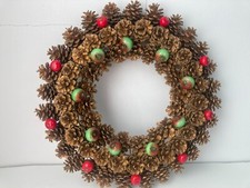 Vtg pinecone wreath for sale  Elizabethtown