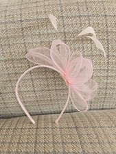 Fascinator headband pink for sale  STAMFORD