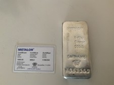 Metalore 1kg silver for sale  BECKENHAM