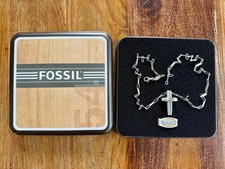 Fossil halskette kreuz gebraucht kaufen  München