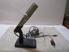 Microfone Radio Shack estéreo antigo com suporte e cabo de 6 pés comprar usado  Enviando para Brazil