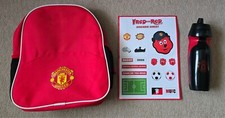 Usado, Mochila infantil oficial Manchester United, garrafa de água, pacote de atividades *NOVO comprar usado  Enviando para Brazil