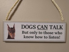 Doberman pinscher sign for sale  WISBECH