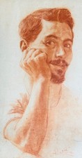 Andrea landini autoportrait d'occasion  Maxéville