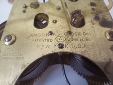 Ansonia brocot clock for sale  PAIGNTON