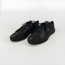 Tênis Lacoste Gripshot 0120 3 CMA couro preto masculino tamanho EUA 10 Reino Unido 9 UE 43, usado comprar usado  Enviando para Brazil