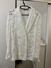 Zara white crochet for sale  LONDON