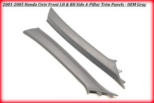 Painéis de acabamento dianteiro esquerdo e direito Honda Civic 2001-2005 – Cinza OEM comprar usado  Enviando para Brazil