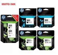 Usado, Cartuchos de tinta preta e colorida originais HP 301/301XL  comprar usado  Enviando para Brazil