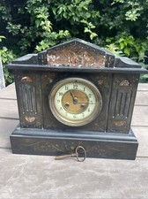 Slate marble clock for sale  HARTFIELD