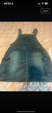 Ladies denim pinafore for sale  CONGLETON