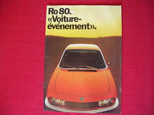 Catalogue brochure nsu d'occasion  Nice-