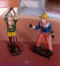 Figurines composition cowboys d'occasion  Toulon-