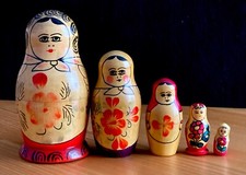 Vintage matroschka holzpuppen gebraucht kaufen  Germersheim