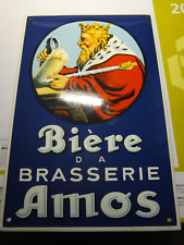 Plaque émaillée bière d'occasion  Metz-