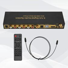 Decodificador de som 5.1 CH interface multimídia conversor extrator de som digital NOVO comprar usado  Enviando para Brazil