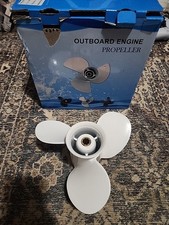 Usado, Hélice de liga de alumínio 9 1/4x11-J para motor de popa Yamaha 9.9HP 15HP comprar usado  Enviando para Brazil
