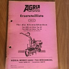 Riginal ersatzteilliste 400 gebraucht kaufen  Eimeldingen