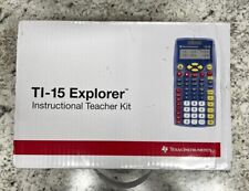 Usado, Texas Instruments TI15TK Explorer Calculadora Elemental Kit para Profesores segunda mano  Embacar hacia Argentina