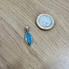 Blue opal sterling for sale  CHELMSFORD