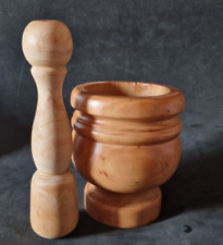 Antico mortaio legno usato  Misterbianco