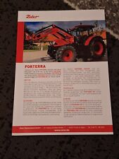 Zetor Forterra Broszura Ciągnik Ciągnik na sprzedaż  Wysyłka do Poland
