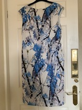 White blue floral for sale  BOLTON