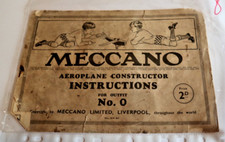 Meccano aeroplane constructor for sale  CHATHAM