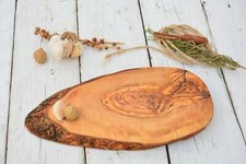 Usado, Tábua de corte de madeira de oliveira monogramada - Tábua de buffet de charcutaria rústica 97 x 47 comprar usado  Enviando para Brazil