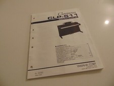 Piano digital Yamaha Clavinova CLP-511 serviço oficina manual esquemas, usado comprar usado  Enviando para Brazil