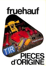 Remorques fruehauf prospectus d'occasion  Ouzouer-sur-Loire