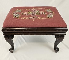 Antique needlepoint footstool for sale  Belleview