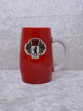 Porzellan design bierkrug gebraucht kaufen  Halbe