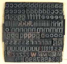 Caratteri tipografici legno usato  Reggio Emilia