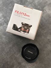 Samyang 12mm ncs d'occasion  Mouvaux