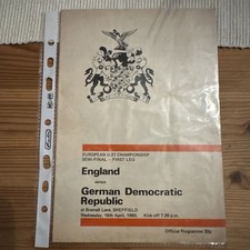 Programmheft england ddr gebraucht kaufen  Dresden