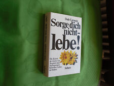Sorge dich lebe gebraucht kaufen  Norden