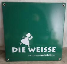 Altes emailschild weisse gebraucht kaufen  Friedrichshafen
