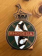 Rhodesian car badge for sale  WOKING