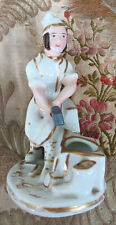 Rare encrier porcelaine d'occasion  Montrouge