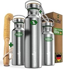 Blockhütte Borraccia Termica 1 litro Acciaio Inox I Thermos per Bevande Calde fi comprar usado  Enviando para Brazil